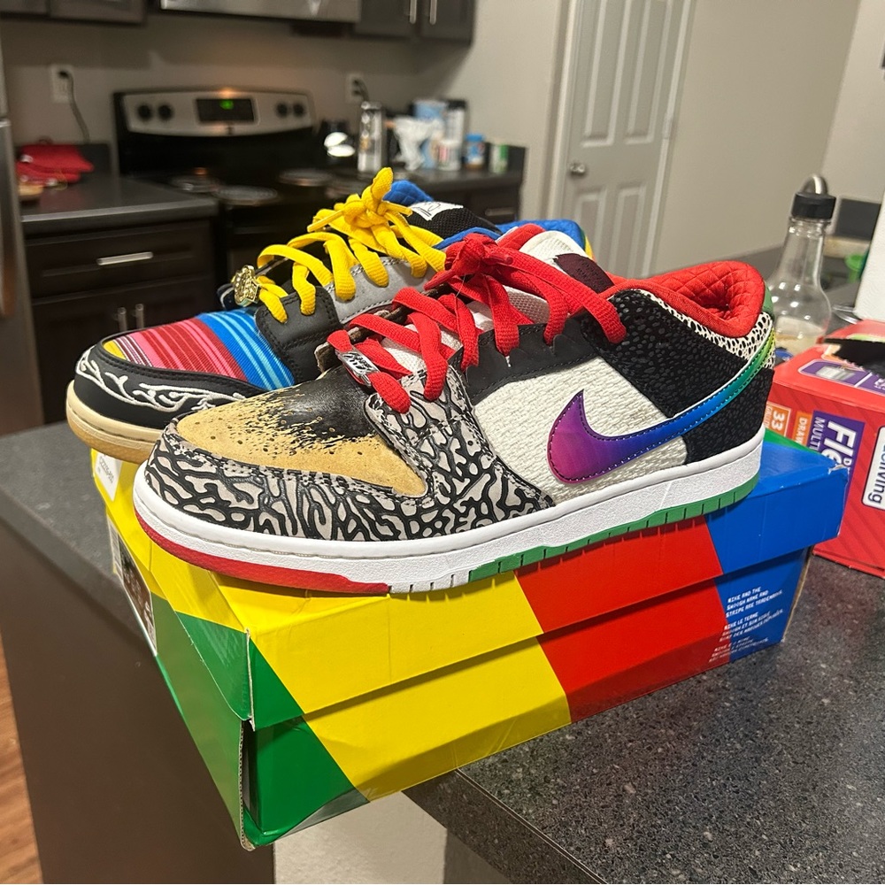 Slightly Worn, Sz 11 , Nike What The Paul Dunks